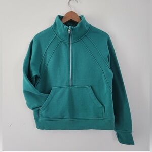 Gap Half-Zip Fleece-Lined Sweatshirt – (NWT) 💚